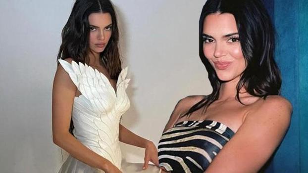 Kendall Jenner'ın 'Hiç estetik yaptırmadım' sözleri sosyal medyada gündem oldu)