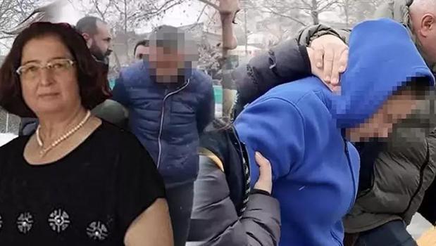 Tüyler ürperten gözyaşı tiyatrosu! Teyzesini öldürüp cesedini ateşe verdi)