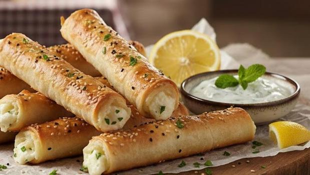 Kahvaltıya çıtır çıtır sigara böreği tarifi! 5 dakikada hazırlanan lezzet, sofraların yıldızı oluyor)