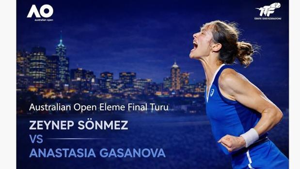 Milli tenisçi Zeynep Sönmez, ana tabloya yükseldi)