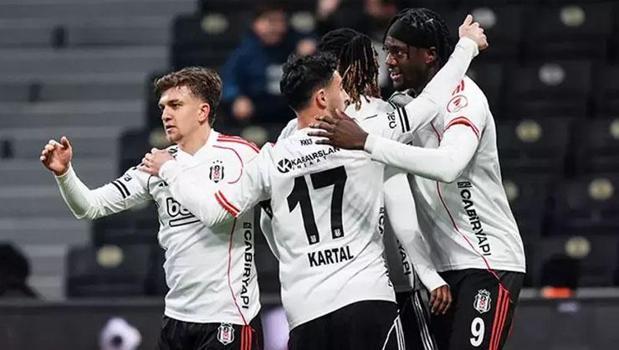 Türkiye Kupası'nda Beşiktaş, Keçiörengücü'nü mağlup etti)