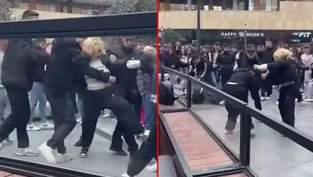 İstanbul'daki AVM'de ortalık karıştı: İki grup kadın arasında saç başa kavga)