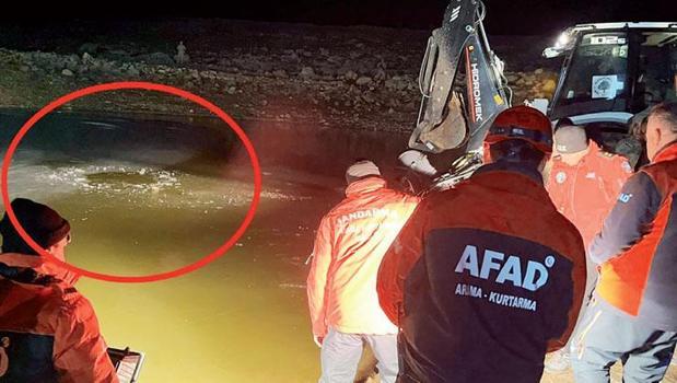 Buz tutan gölet mezarları oldu)