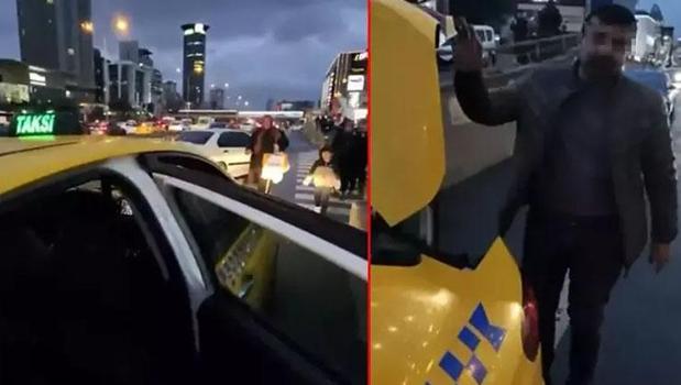 Engelli aileyi yol ortasında indirmişti! Taksiciye ceza yağdı)