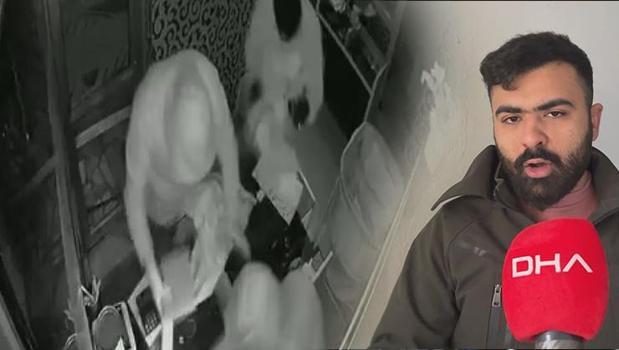 Kepengi kırdılar, 1.5 milyon liralık altınları topladılar! 40 saniyelik soygun kamerada)