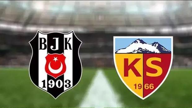 Beşiktaş - Kayserispor maçında ilk düdük çaldı)