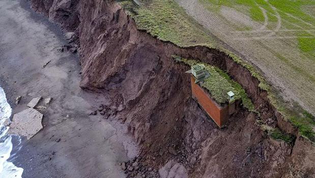 Nükleere dayanıklıydı, erozyona yenildi! Uçurumun ucunda asılı kaldı)