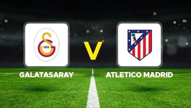 Galatasaray'ın rakibi Atletico Madrid! İlk düdük çaldı)