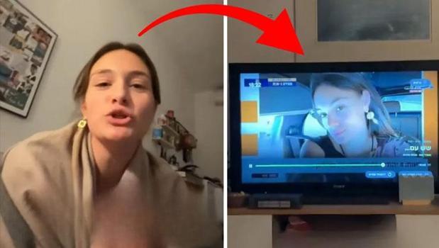 Kendi ölüm haberini izledi! İsrail kanalının yalan haberine İsrailli aktivistten yanıt)