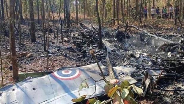 Tayland’da askeri uçak düştü: 2 ölü)