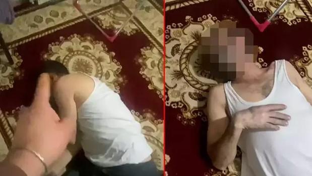 Babasını döven evlat görüntüleri amcasına gönderdi! 'Gurur duy yeğeninle')