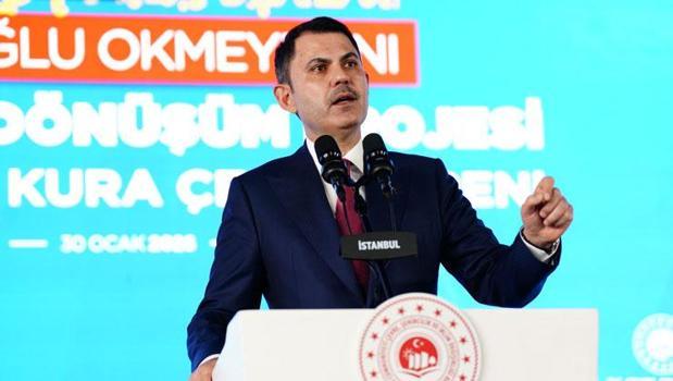 Bakan Kurum'dan Özgür Özel'e kentsel dönüşüm yanıtı: 'Engel oluyor dediğin Murat bitiriyor')