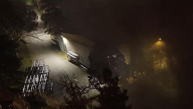 Bursa'da tekstil fabrikasında yangın)