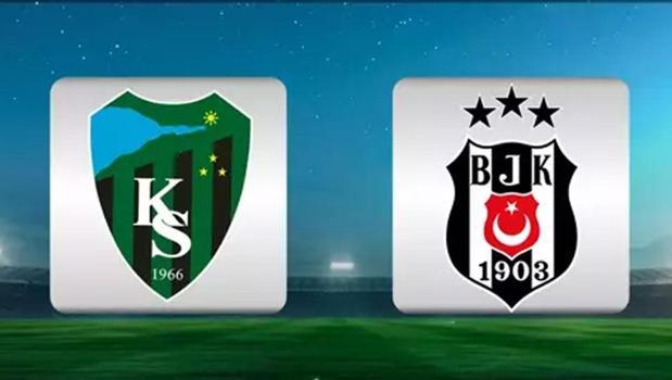 Kocaelispor - Beşiktaş maçında ilk düdük çaldı)