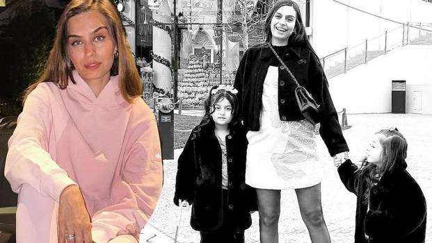 Amine Gülşe'nin kızlarıyla paylaşımına beğeni yağdı)