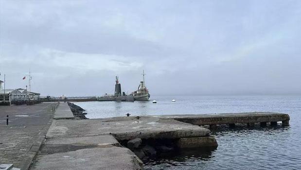 Çanakkale Boğazı'nda ulaşıma yoğun sis engeli!)