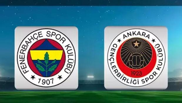 Fenerbahçe - Gençlerbirliği maçında ilk düdük çaldı)