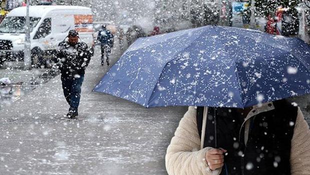 Meteoroloji’den kritik alarm! Sağanak, fırtına ve kar aynı anda geliyor: 8 il için 'sarı kod' verildi)