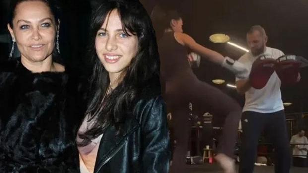 Hülya Avşar'ın kızı Zehra Çilingiroğlu ringe çıktı)