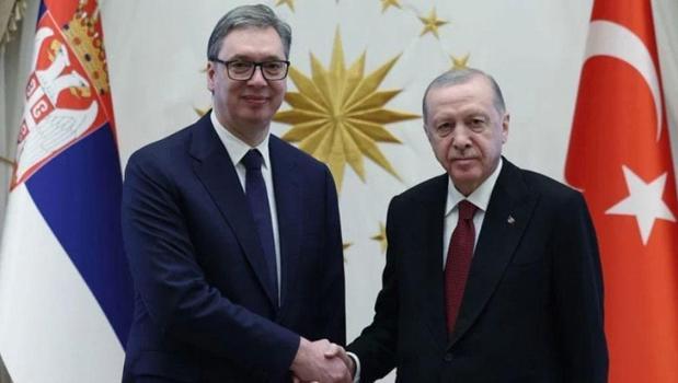 Cumhurbaşkanı Erdoğan: Sırbistan'la ticaret hedefimiz 5 milyar dolar)