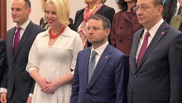 Bakan Gürlek, Slovenya Ulusal Meclis Başkanı Zupancic ile görüştü)