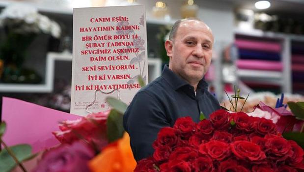 Sevgililer Günü öncesi fiyatlar cep yakıyor! Tek dal gül 200, orkide ise 2 bin liradan başlıyor)