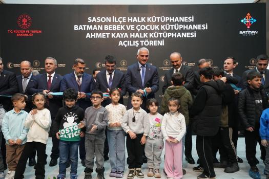 Bakan Ersoy'dan Batman'a kültür hamlesi)