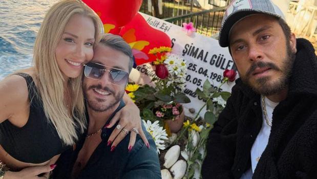 Şimal'siz ilk 14 Şubat! Eşinin mezar başındaki sözleri yürek yaktı)