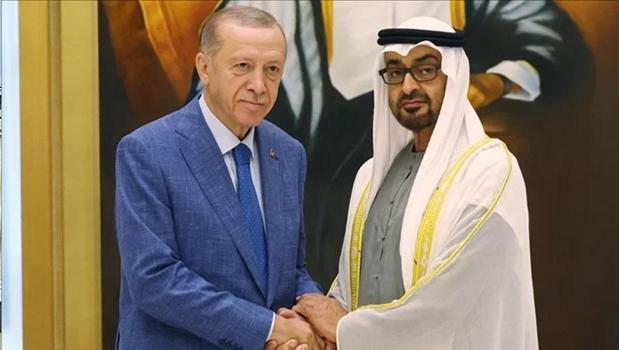 Cumhurbaşkanı Erdoğan, BAE lideri Al Nahyan ile görüştü)