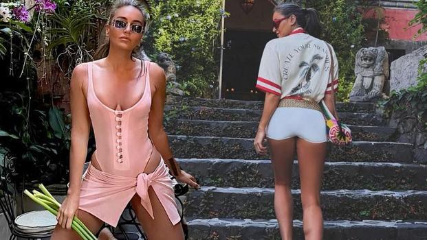 Eda Taşpınar'ın iddialı pozlarına beğeni yağdı!)