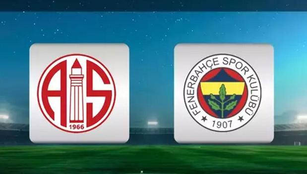 Fenerbahçe, Antalyaspor deplasmanında bir puana razı oldu!)