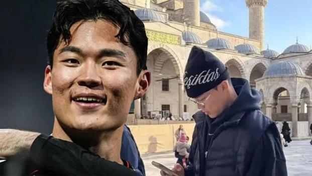 Beşiktaş'ın yıldızından Sultanahmet Camii paylaşımı!)