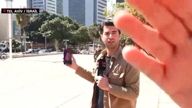 CNN Türk canlı yayınına İsrail müdahalesi! Gözaltına alınan iki gazeteci serbest bırakıldı)