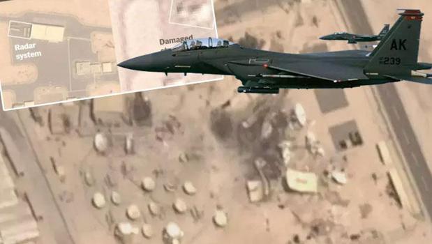 Uzaydan görülen 2 milyar dolarlık yıkım! İran'ın vurduğu 11 ABD üssünün uydu görüntüleri ortaya çıktı)