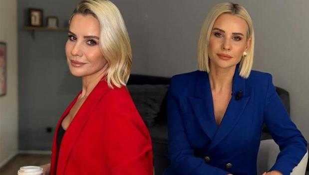 Canlı yayın öncesi talihsiz kaza! Esra Erol'un yüzü yandı)