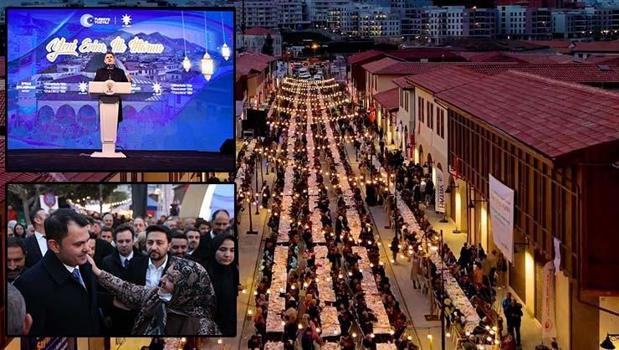Bakan Kurum Hatay'da iftara katıldı! 'Yeniden diriliş kavramı bir şehir olsaydı o şehrin adı Hatay olurdu')