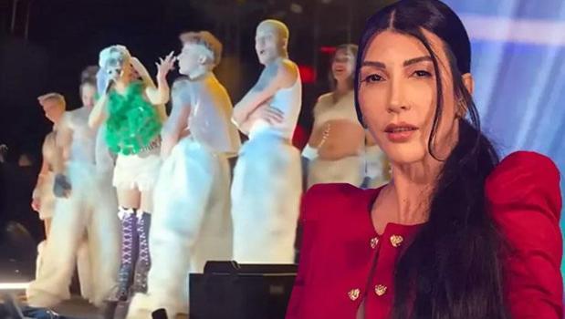 Konserde slogana eşlik etti! Hande Yener hakkında soruşturma)