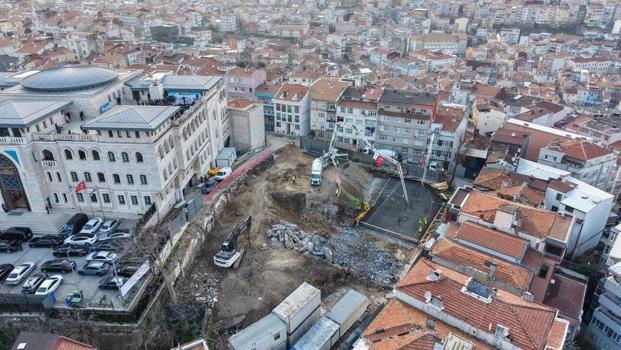 ‘Recep Tayyip Erdoğan Anadolu İmam Hatip Lisesi Öğrenci Yurdu’nun temeli atıldı)