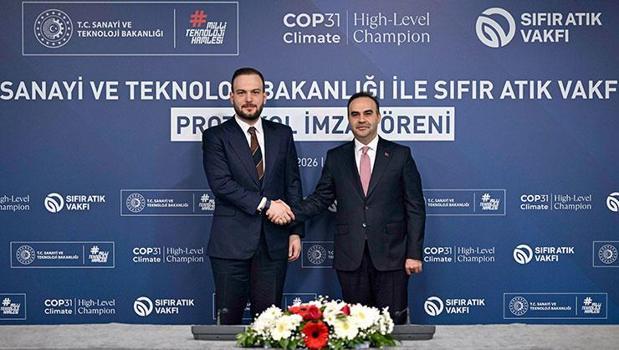 'Sıfır atık' için imzalar atıldı! Sanayi ve Teknoloji Bakanlığı ile Sıfır Atık Vakfı arasında işbirliği protokolü)