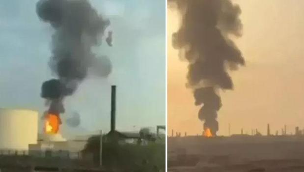 Bir petrol tesisi daha vuruldu! İran-ABD-İsrail savaşında ateş yayılıyor)