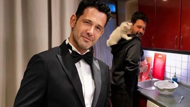 Ünlü şarkıcı Keremcem kedisiyle mutfağa girdi! 'Ev adamı')