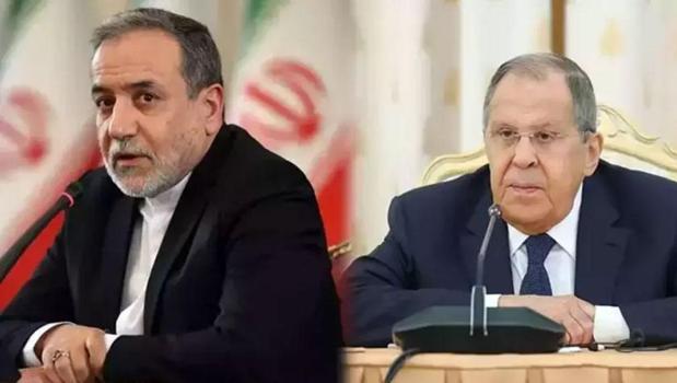 Savaş devam ederken İran-Rusya teması! Lavrov ve Arakçi görüştü)
