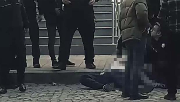 Cinsel istismar cinayeti! Boşandığı kocasının arkadaşını adliye önünde kalbinden bıçakladı)