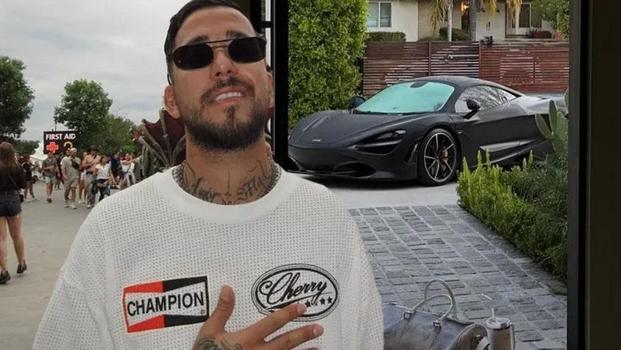 Ünlü DJ Mahmut Orhan’dan lüks otomobil paylaşımı)