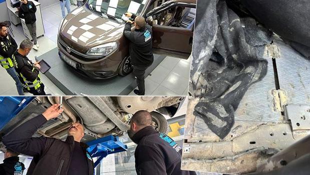 Ekspertizde ortaya çıktı! İkinci el aracın altını ‘zula’ yapmışlar: ‘Geç olmadan fark ettiği için şanslı’)