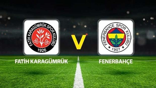 Fenerbahçe'nin rakibi Fatih Karagümrük! İlk düdük geldi)
