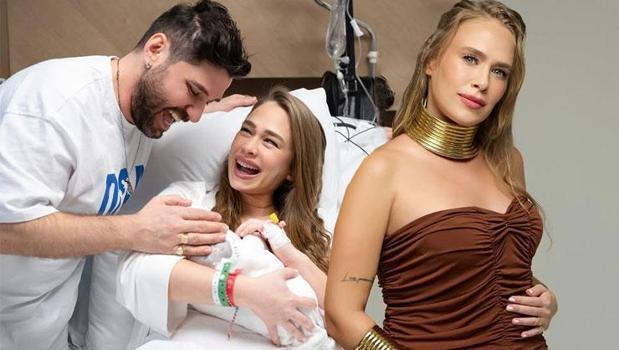 Taze anne Begüm Öner paylaştı! Asansörde aile pozu verdiler)