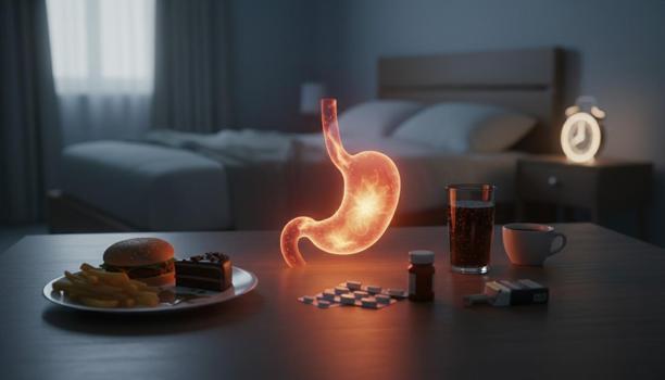 Geceleri mideniz yanıyorsa dikkat! Meğer sadece gastrit değilmiş!)