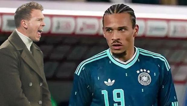 Galatasaray'ın yıldızı Sane'ye şok tepki! Almanya'da yuhalandı)