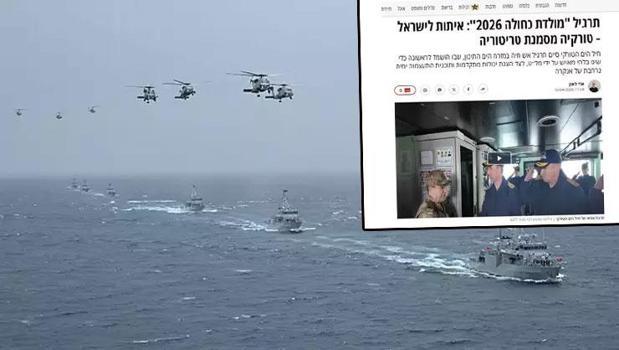 İsrail basını 'Mavi Vatan'ı yazdı: Türkiye'den Doğu Akdeniz'de 'kusursuz' tatbikat)